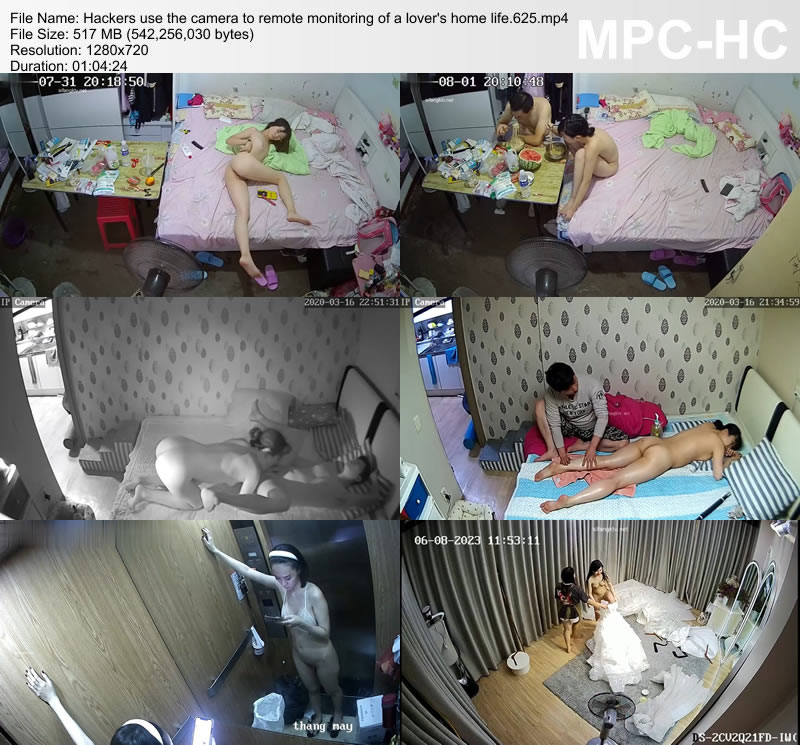 Hackers use the camera to remote monitoring of a lover's home life.625